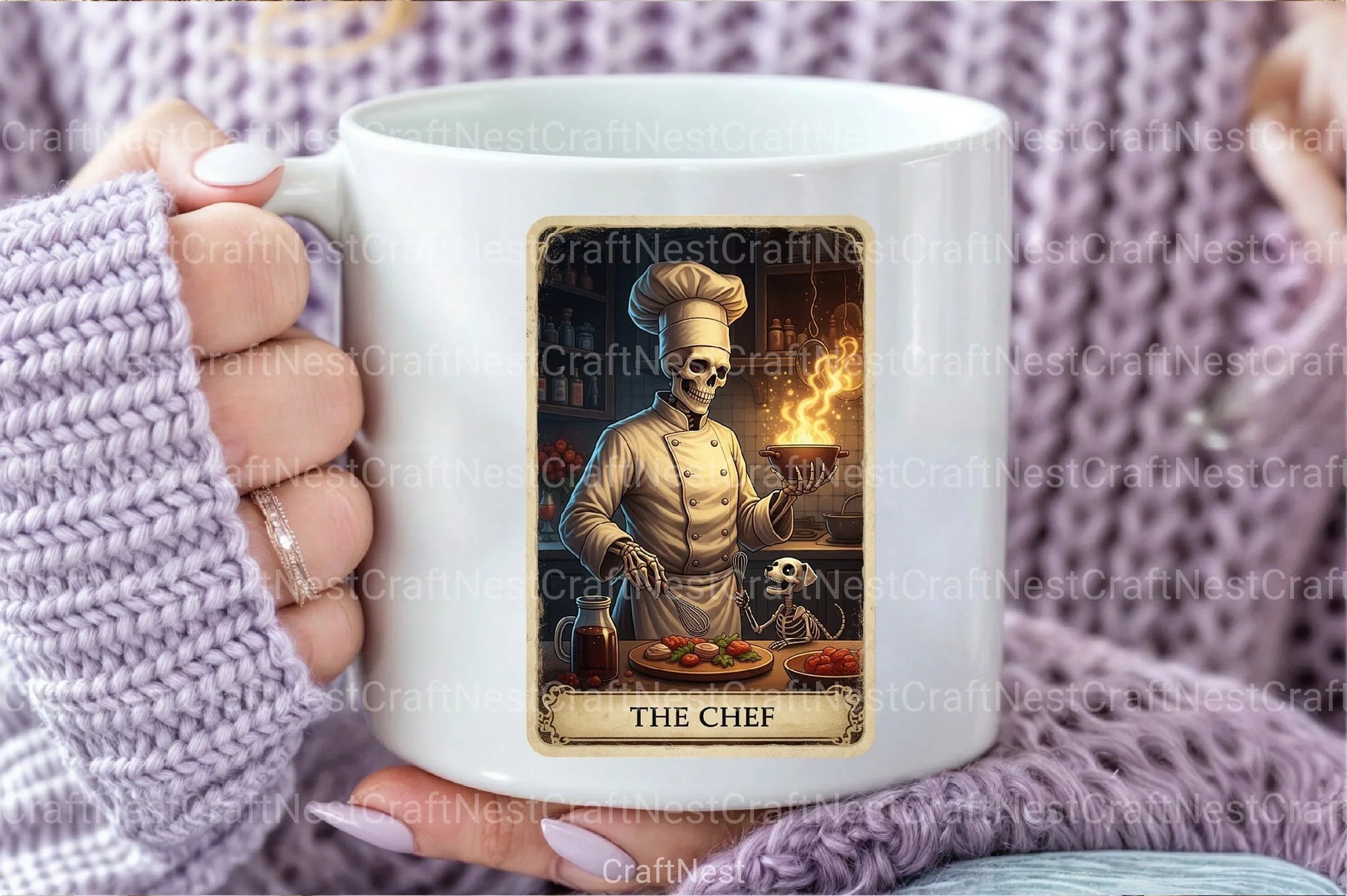 Chef Halloween Tarot Card Clipart Bundle - CraftNest - Digital Crafting and Art