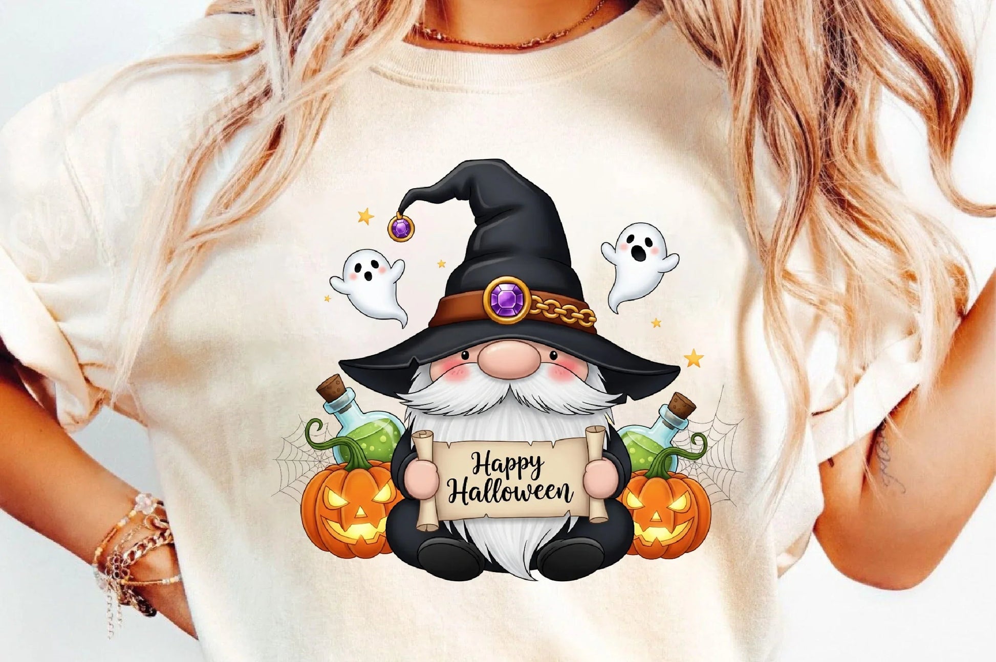Happy Halloween Gnome Clipart Bundle - CraftNest - Digital Crafting and Art