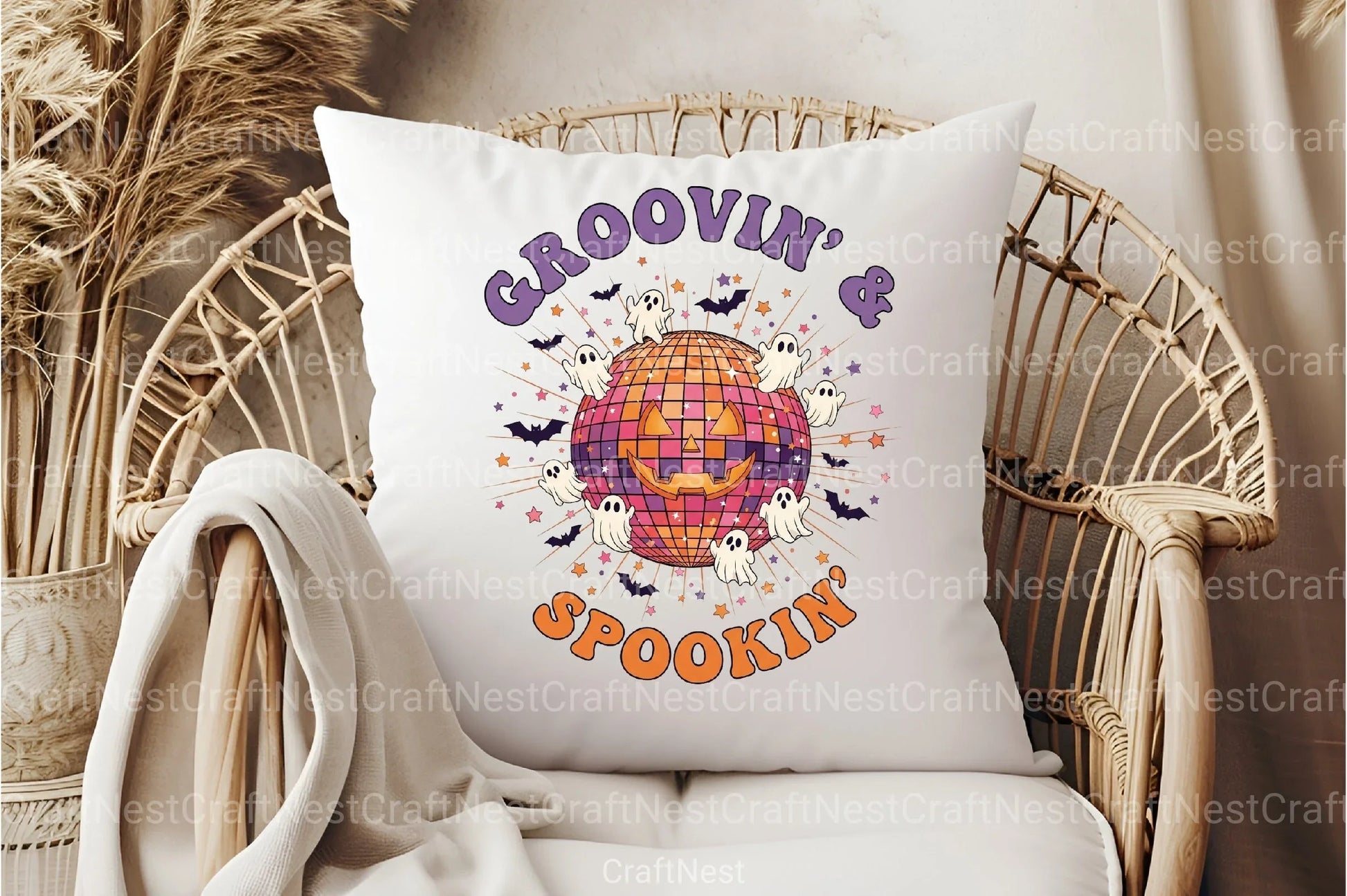 Halloween Groovy Clipart Bundle - CraftNest - Digital Crafting and Art