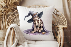 Funny Skeleton Peeking Clipart Bundle 9 - CraftNest - Digital Crafting and Art