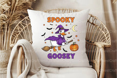 Spooky Goosey Witch Halloween Clipart Bundle - CraftNest - Digital Crafting and Art