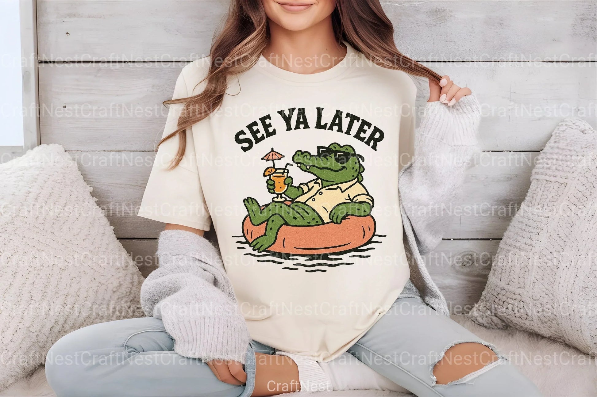 See Ya Later Alligator Clipart Bundle - CraftNest - Digital Crafting and Art