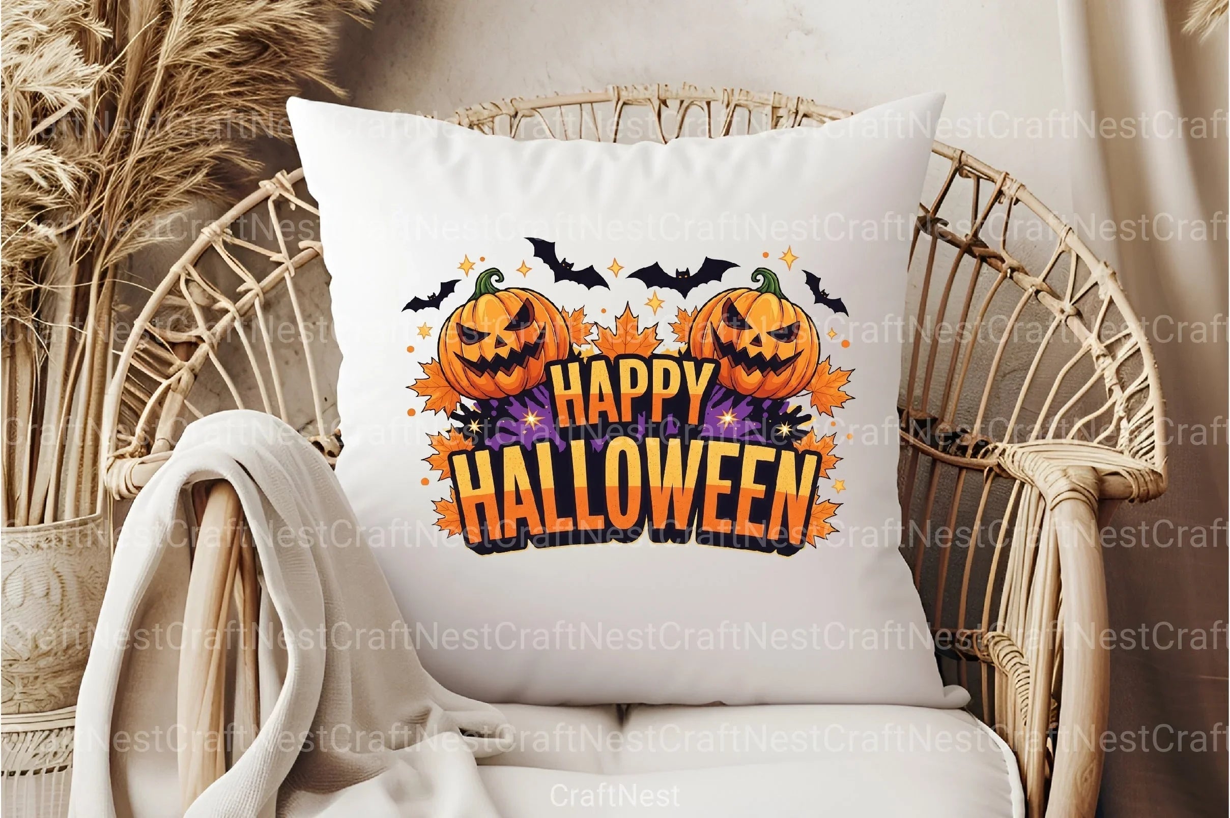 Happy Halloween Clipart Bundle 55 - CraftNest - Digital Crafting and Art