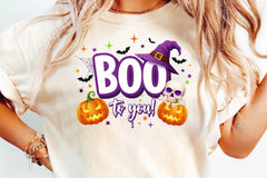 Boo To You Halloween Clipart Bundle - CraftNest - Digital Crafting and Art