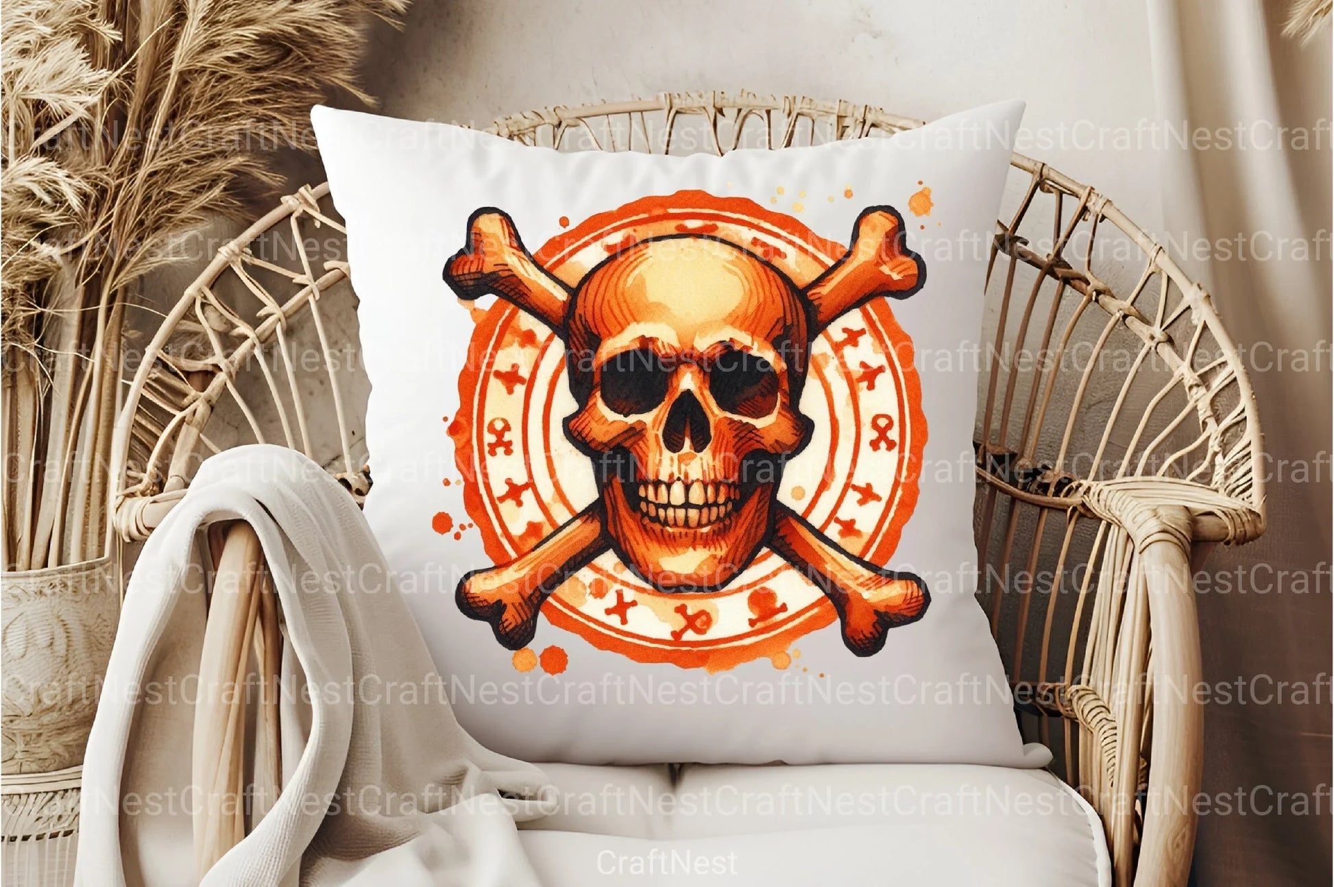 Halloween Stamp Clipart Bundle 7 - CraftNest - Digital Crafting and Art