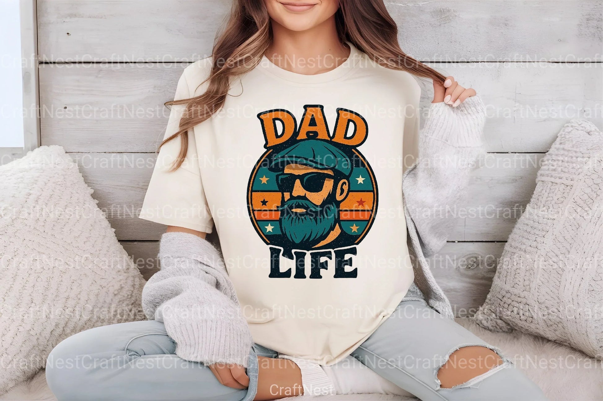 Retro Dad Life Clipart Bundle - CraftNest - Digital Crafting and Art