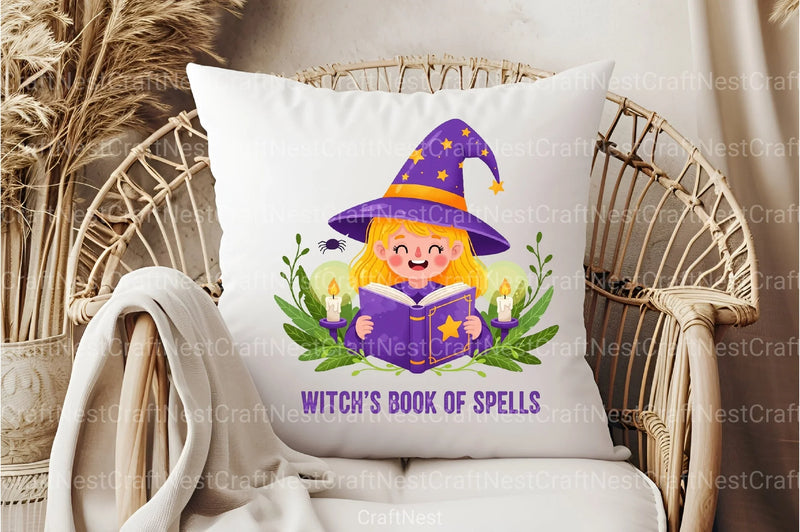 Witch's Spells Halloween Clipart Bundle - CraftNest - Digital Crafting and Art