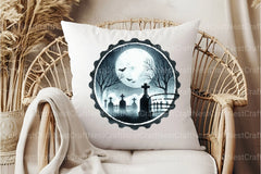 Halloween Stamp Clipart Bundle 99 - CraftNest - Digital Crafting and Art