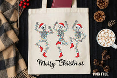 Merry Christmas Dancing Skeletons Clipart Bundle - CraftNest - Digital Crafting and Art