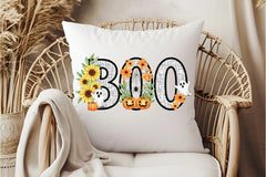 Floral Halloween Boo Clipart Bundle - CraftNest - Digital Crafting and Art