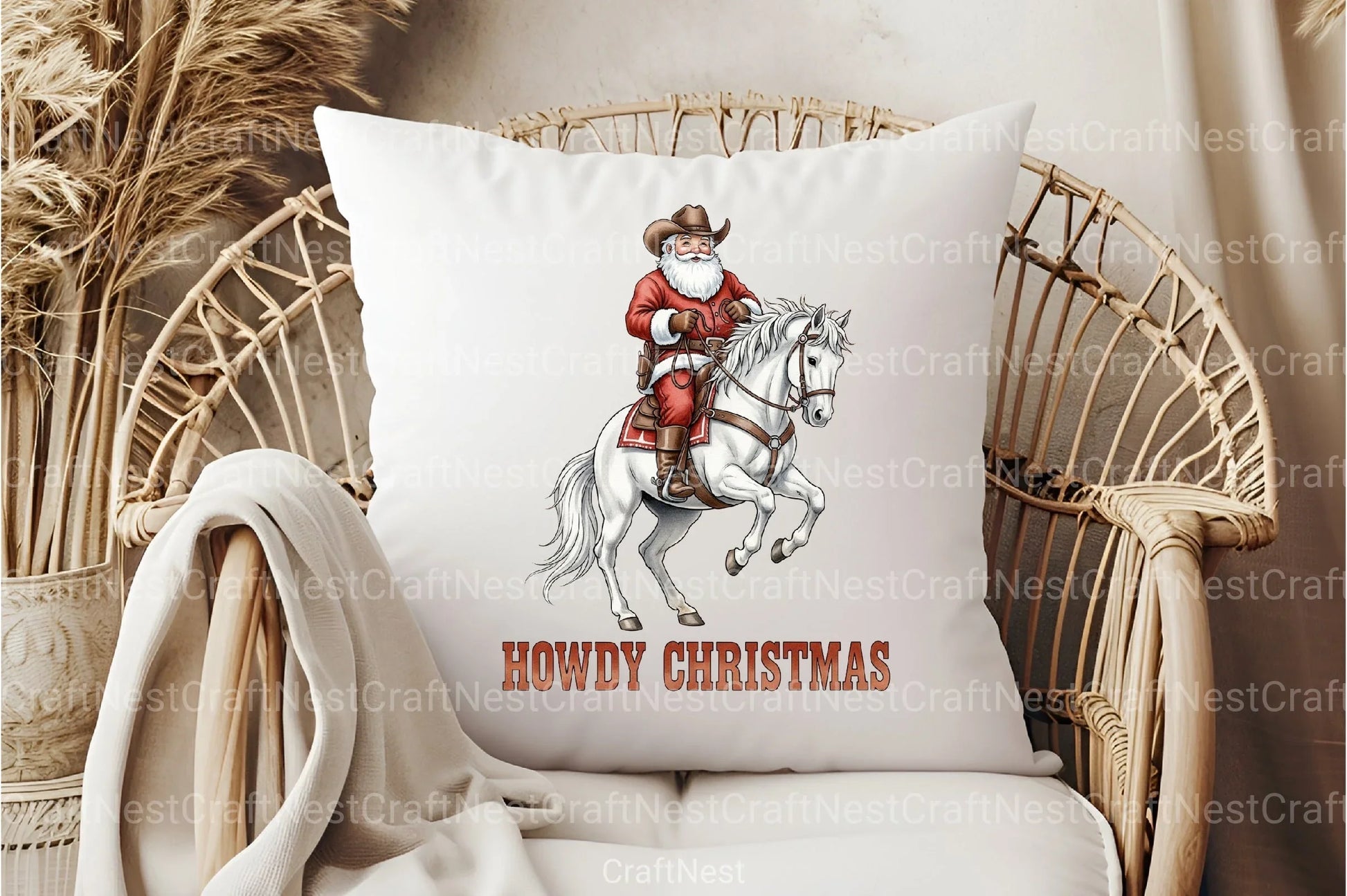 Western Christmas Country Clipart Bundle 2 - CraftNest - Digital Crafting and Art