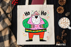 Retro Funny Christmas Santa Clipart Bundle - CraftNest - Digital Crafting and Art