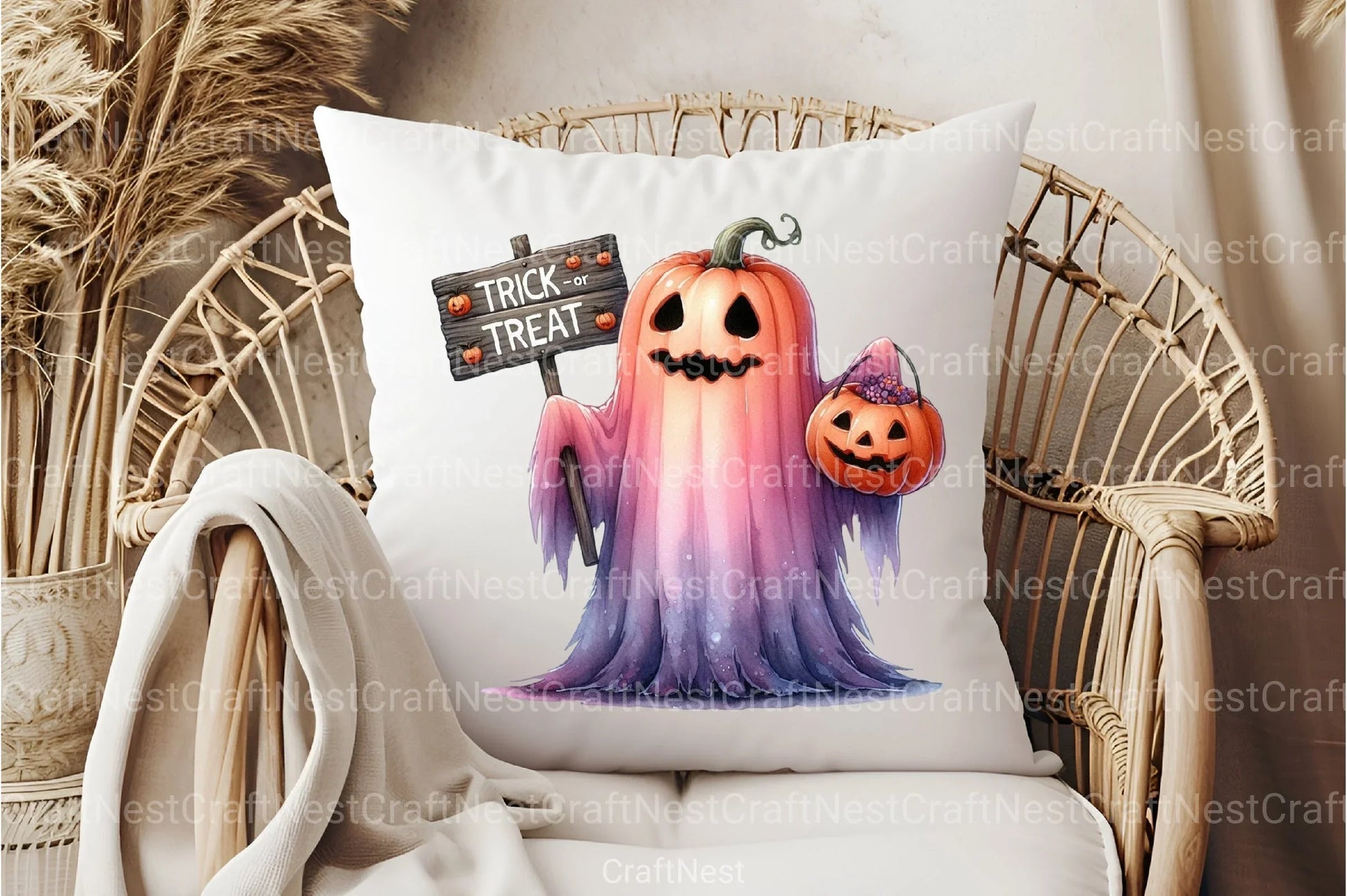 Halloween Trick or Treat Clipart Bundle - CraftNest - Digital Crafting and Art