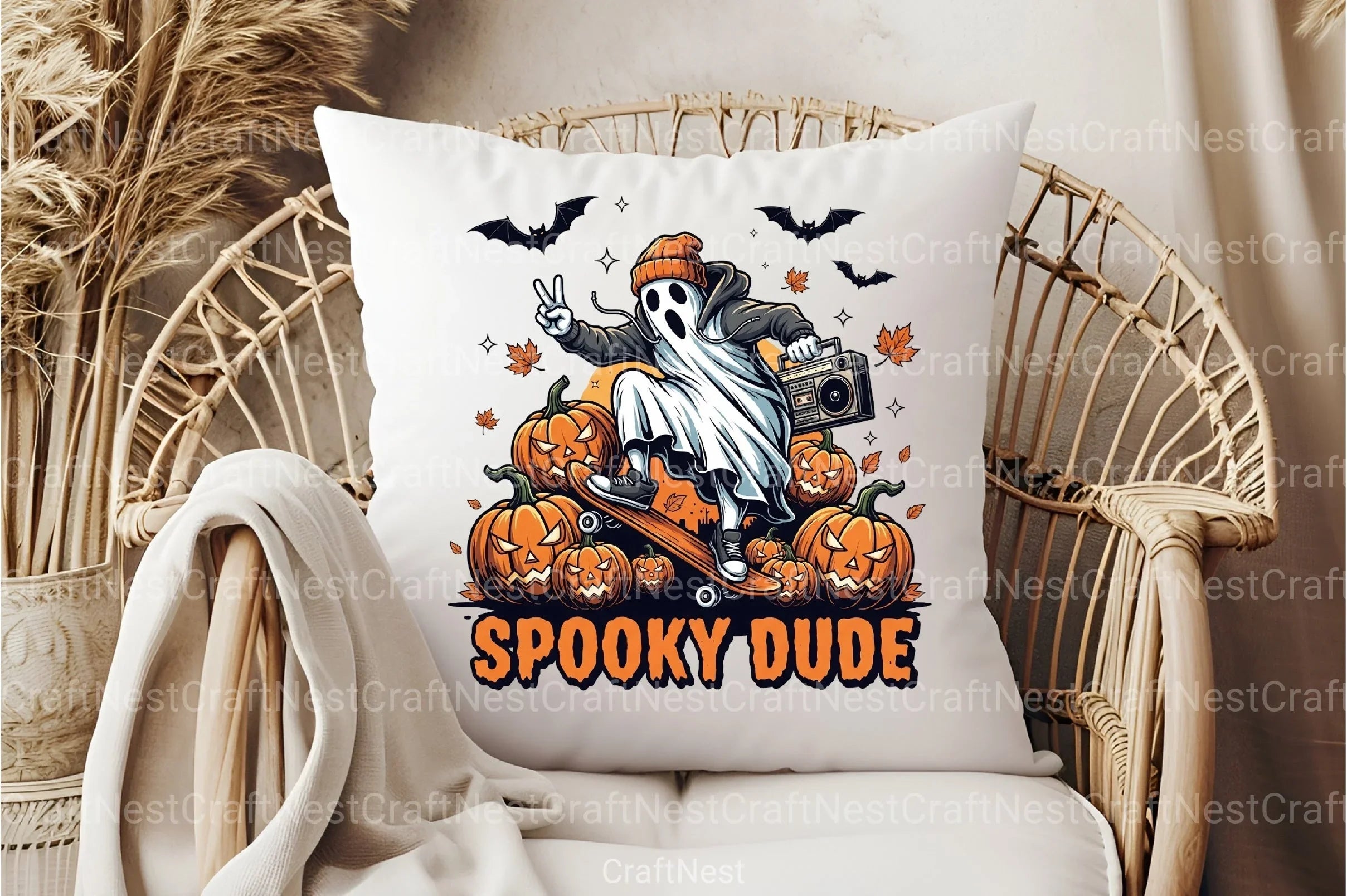 Retro Halloween Boy Clipart Bundle - CraftNest - Digital Crafting and Art