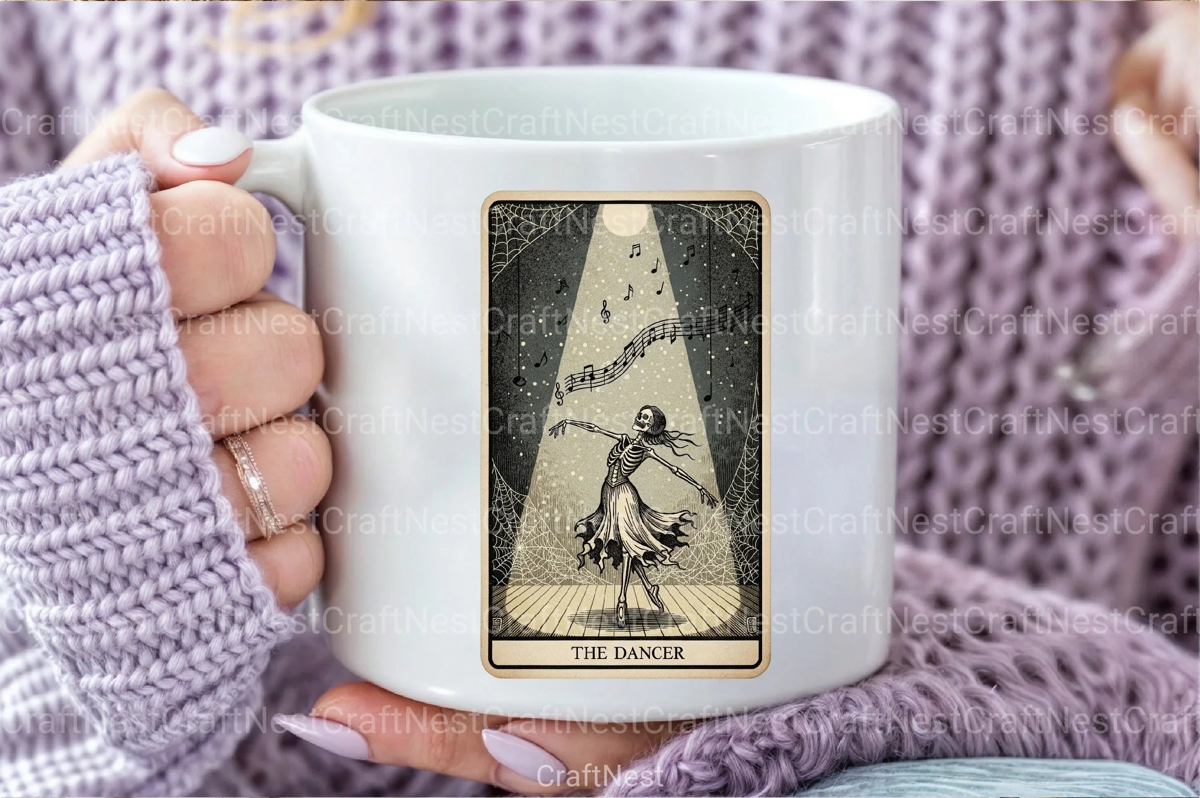 Dancer Halloween Tarot Card Clipart Bundle - CraftNest - Digital Crafting and Art