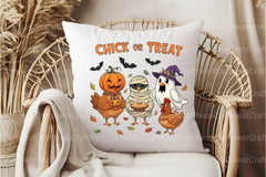 Chick or Treat: Halloween Chicken Clipart Bundle - CraftNest - Digital Crafting and Art