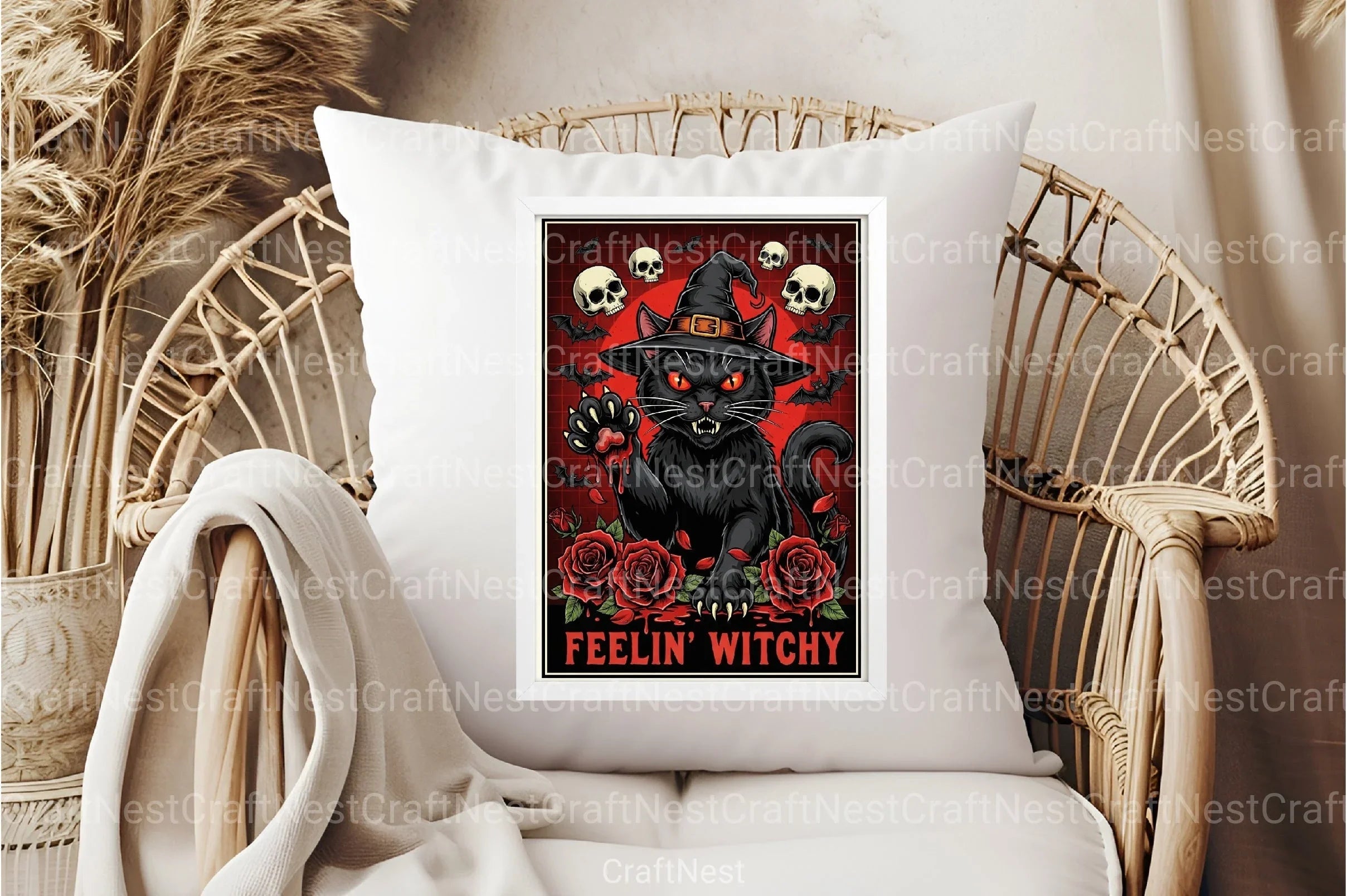 Feelin' Witchy Cats Crazy Clipart Bundle - CraftNest - Digital Crafting and Art