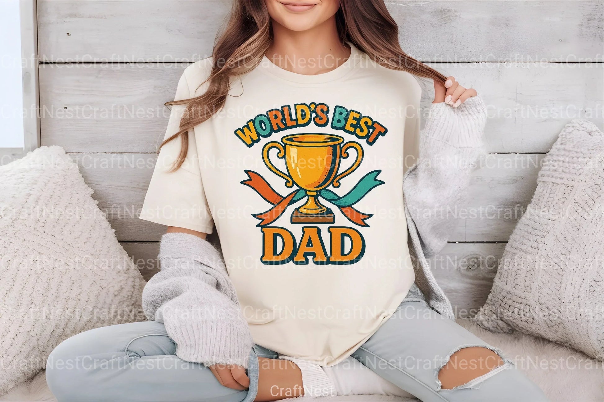 World's Best Dad Clipart Bundle - CraftNest - Digital Crafting and Art