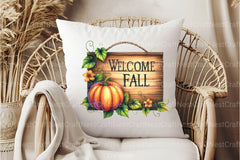 Welcome Fall Clipart Bundle 2 - CraftNest - Digital Crafting and Art