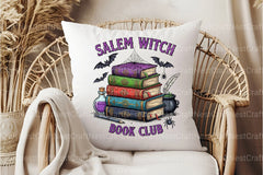 Salem Witch Book Club Halloween Clipart Bundle - CraftNest - Digital Crafting and Art
