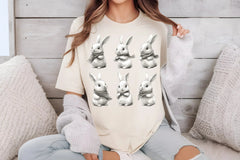 Bunny Illustration Clipart Bundle - CraftNest - Digital Crafting and Art
