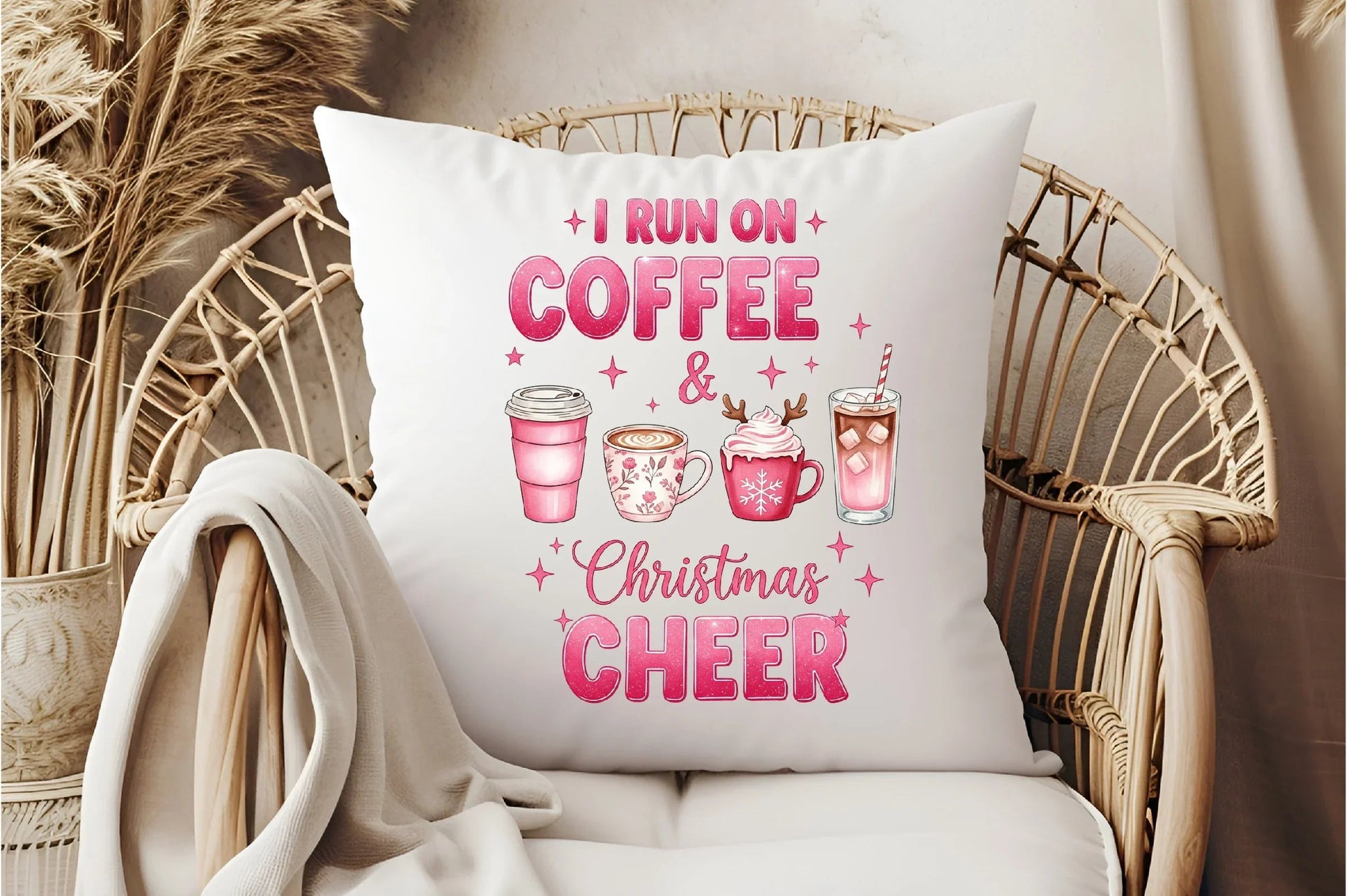 Coffee & Christmas Cheer Clipart Bundle - CraftNest - Digital Crafting and Art