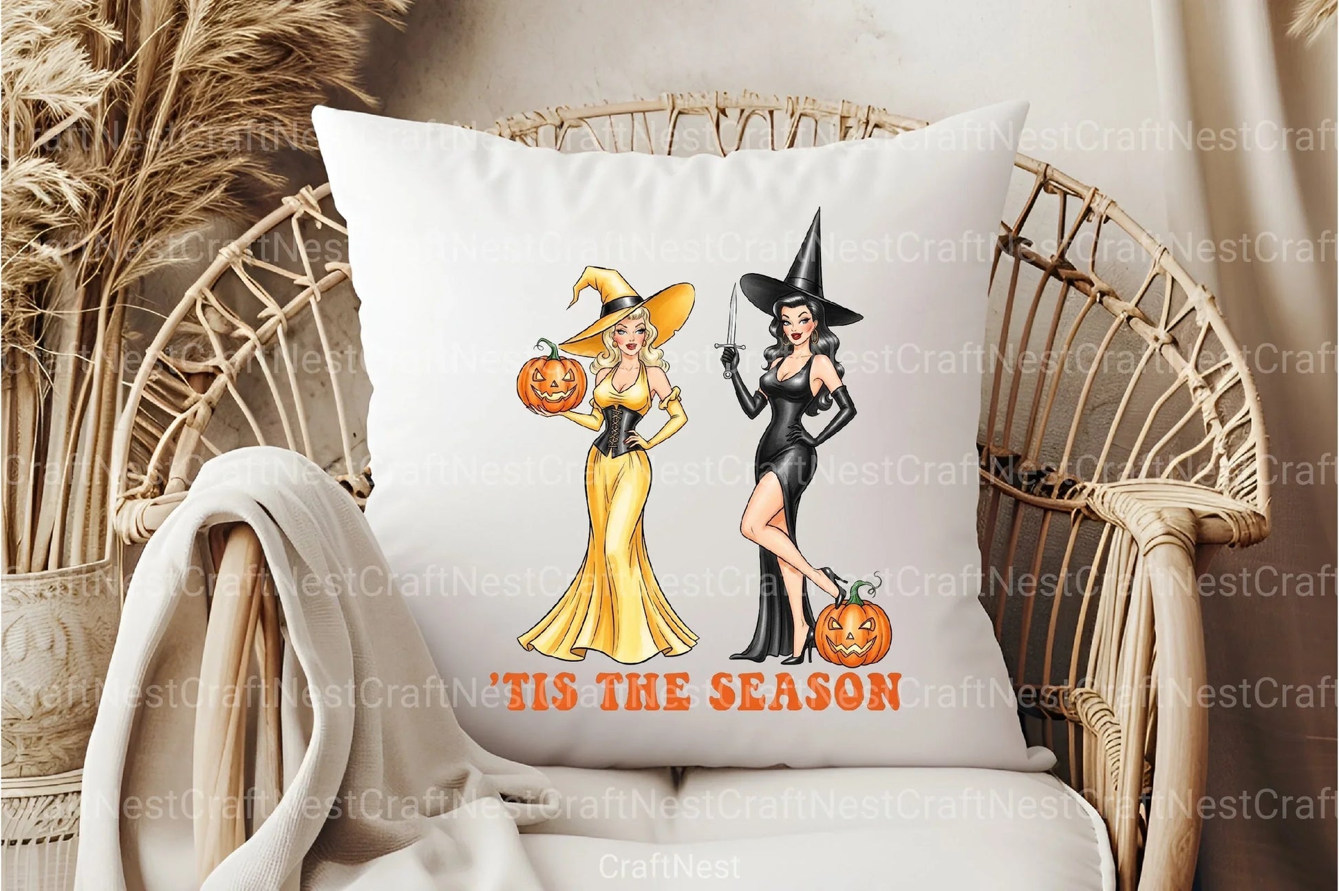 Vintage Halloween Clipart Bundle 20 - CraftNest - Digital Crafting and Art