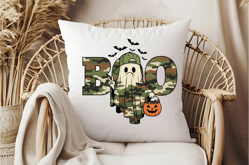 Camo Boo Halloween Clipart Bundle - CraftNest - Digital Crafting and Art
