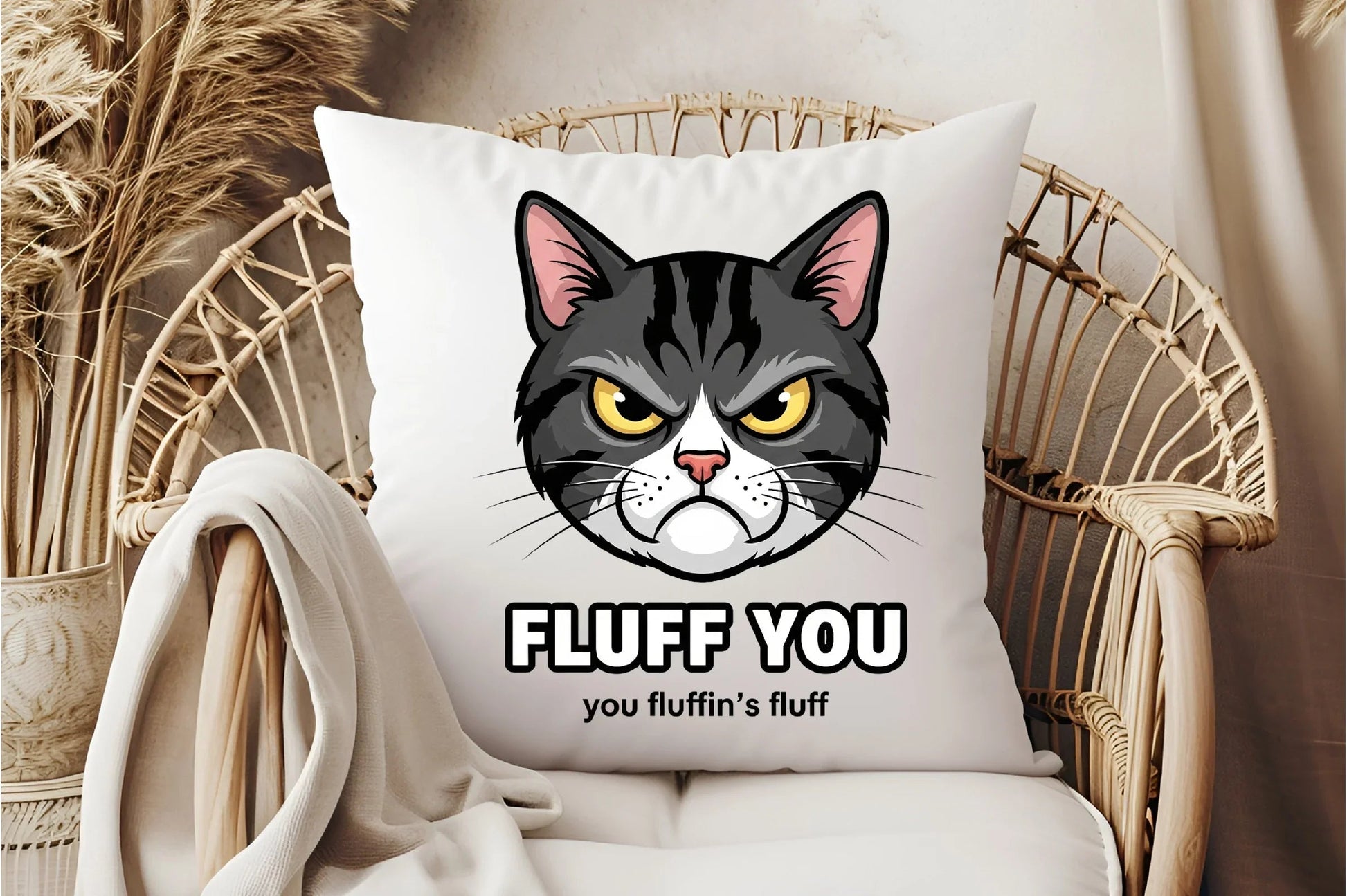 Fluff You Funny Cat Clipart Bundle - CraftNest - Digital Crafting and Art
