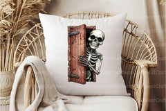 Funny Skeleton Peeking Clipart Bundle 1 - CraftNest - Digital Crafting and Art