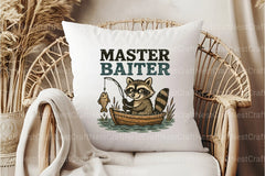 Master Baiter Funny Fishing Clipart Bundle - CraftNest - Digital Crafting and Art