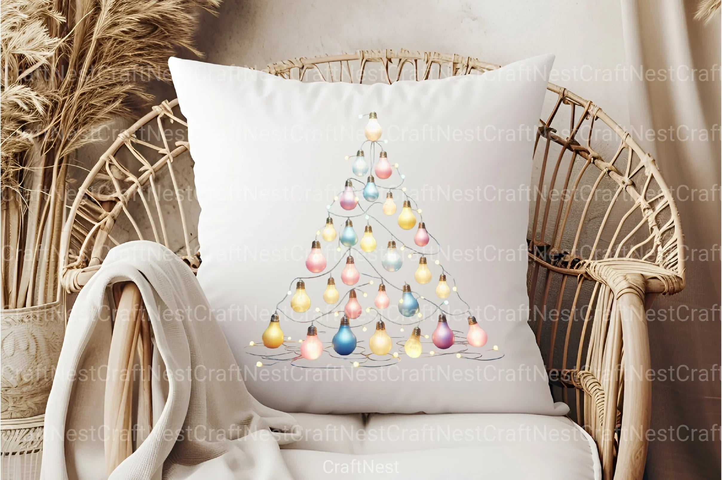 Christmas Light Clipart Bundle 2 - CraftNest - Digital Crafting and Art