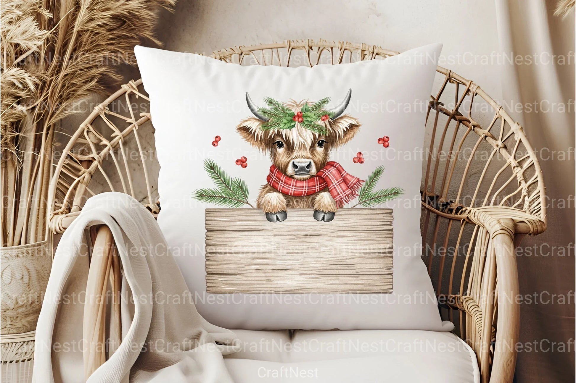 Western Christmas Country Clipart Bundle 3 - CraftNest - Digital Crafting and Art