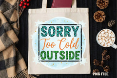 Sorry Too Cold Outside Clipart Bundle - CraftNest - Digital Crafting and Art