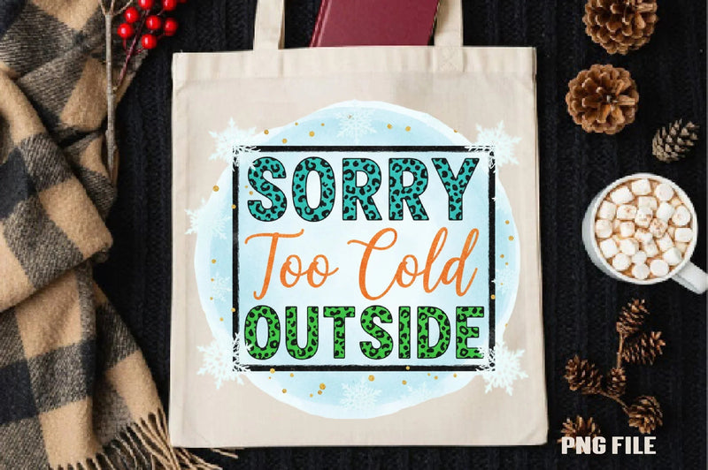 Sorry Too Cold Outside Clipart Bundle - CraftNest - Digital Crafting and Art