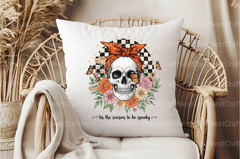 Halloween Skeleton Head Clipart Bundle - CraftNest - Digital Crafting and Art