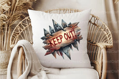 Keep Out! Clipart Bundle - CraftNest - Digital Crafting and Art