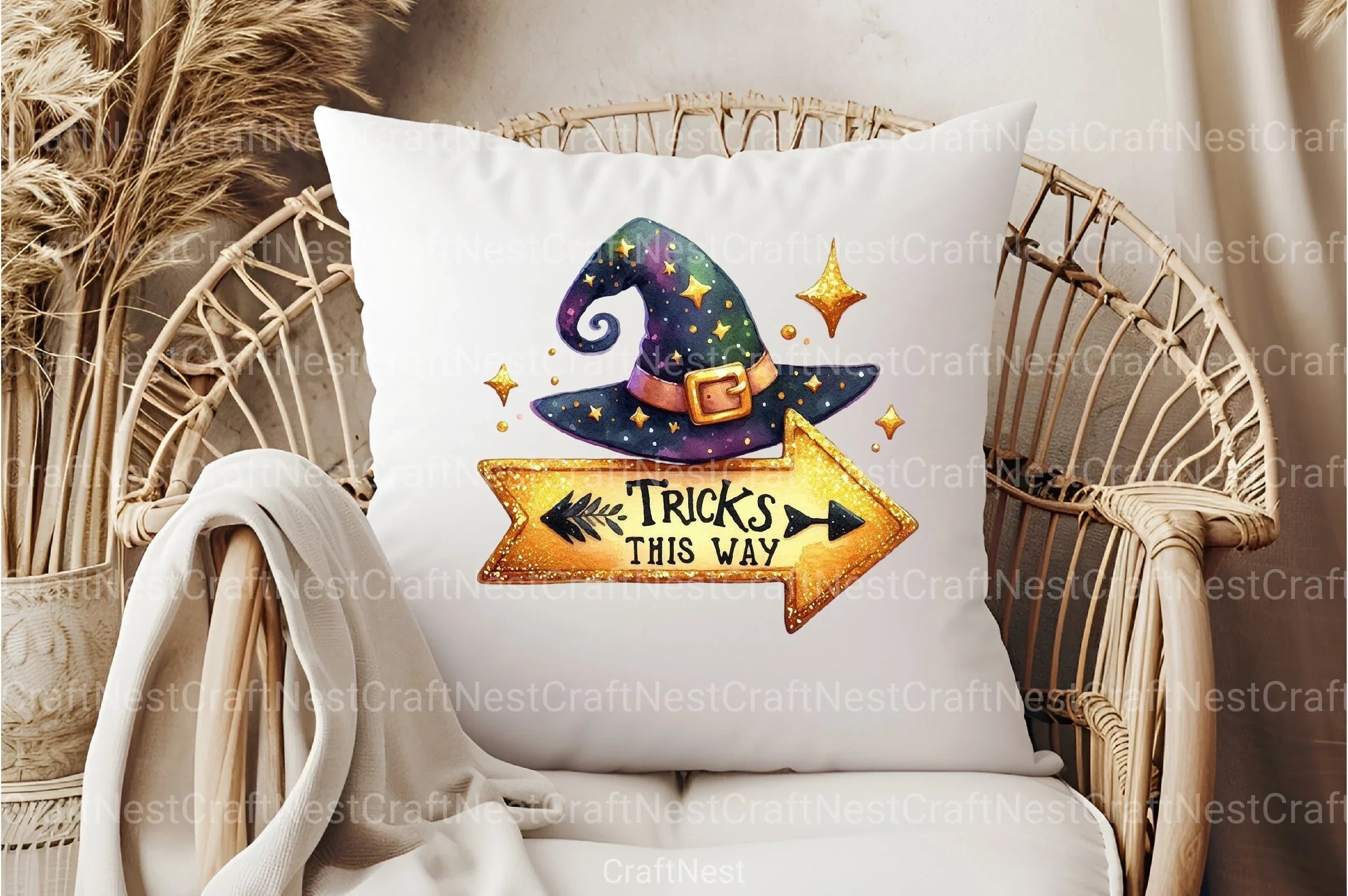 Tricks This Way Clipart Bundle - CraftNest - Digital Crafting and Art