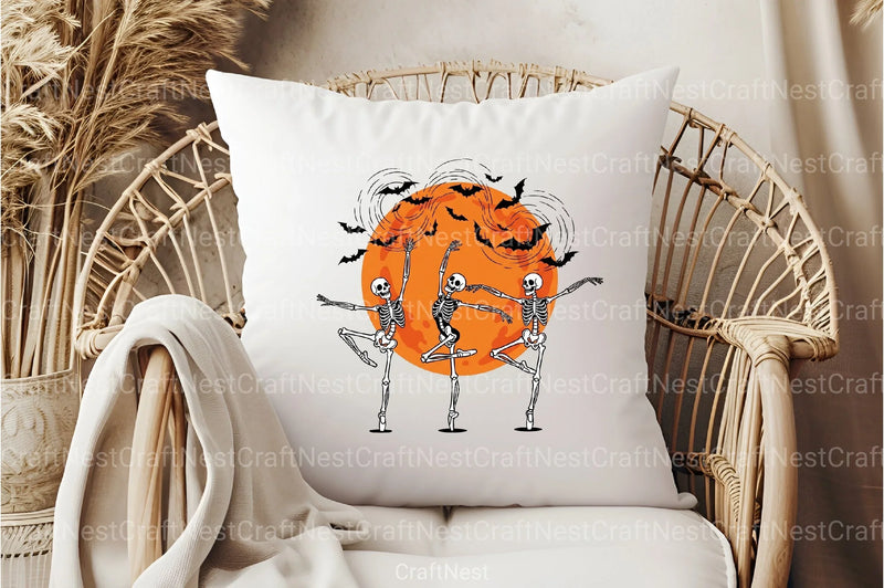 Halloween Skeleton Dance Clipart Bundle - CraftNest - Digital Crafting and Art