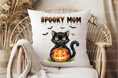 Spooky Mom Halloween Clipart Bundle 2 - CraftNest - Digital Crafting and Art
