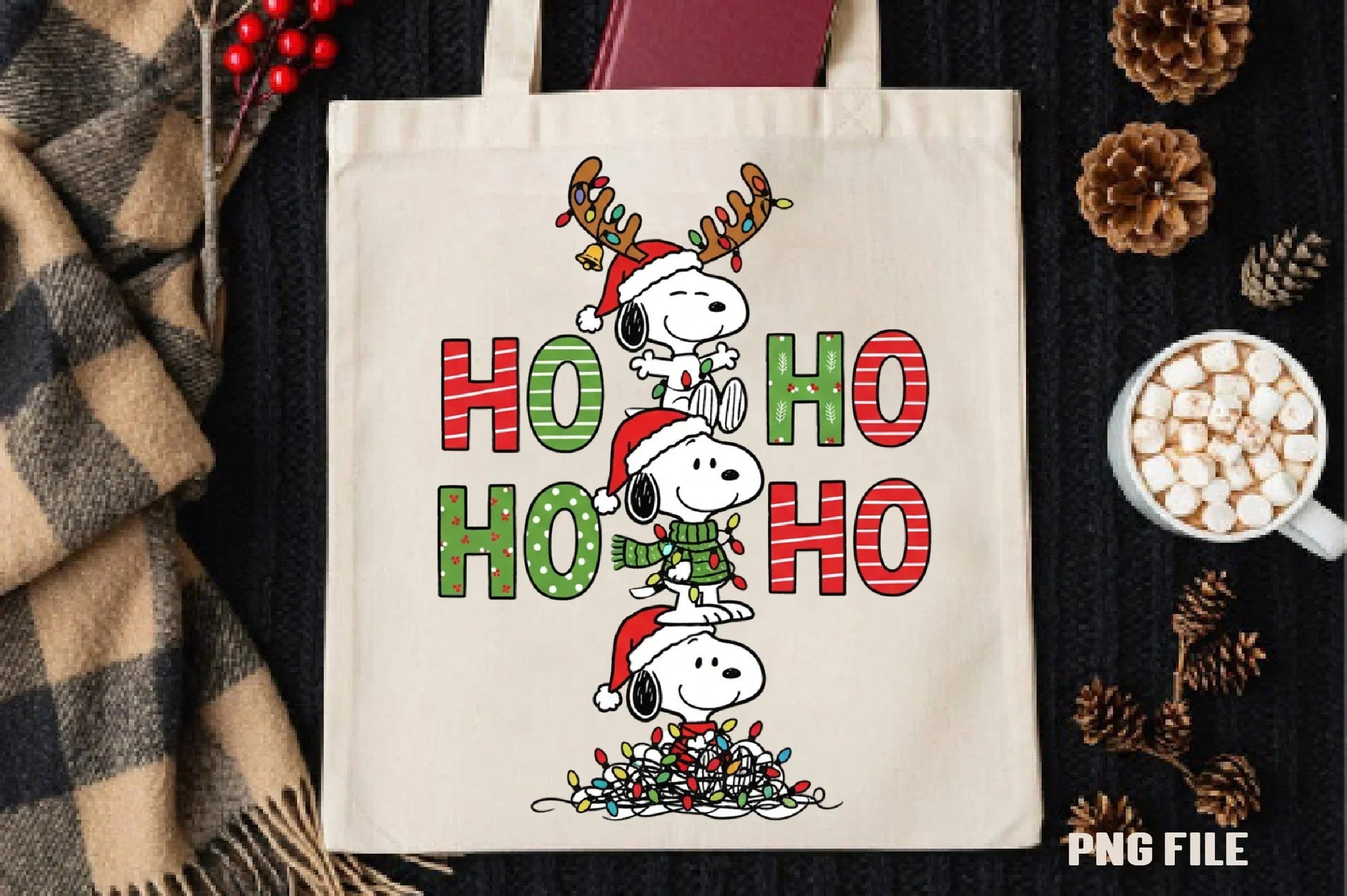 Merry Christmas Ho Clipart Bundle - CraftNest - Digital Crafting and Art