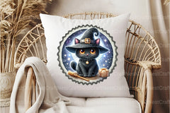 Halloween Stamp Clipart Bundle 5 - CraftNest - Digital Crafting and Art