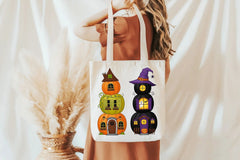 Halloween Pumpkin House Clipart Bundle - CraftNest - Digital Crafting and Art