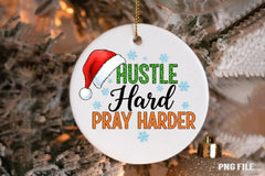 Hustle Hard Pray Harder Clipart Bundle - CraftNest - Digital Crafting and Art