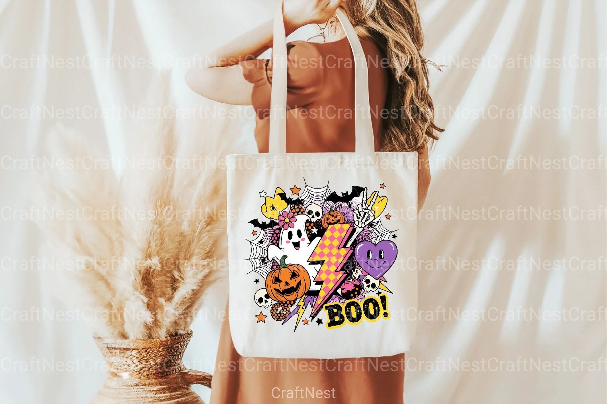 Retro Halloween Clipart Bundle 3 - CraftNest - Digital Crafting and Art