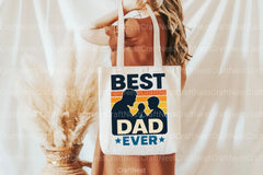 Retro Best Dad Ever Clipart Bundle - CraftNest - Digital Crafting and Art