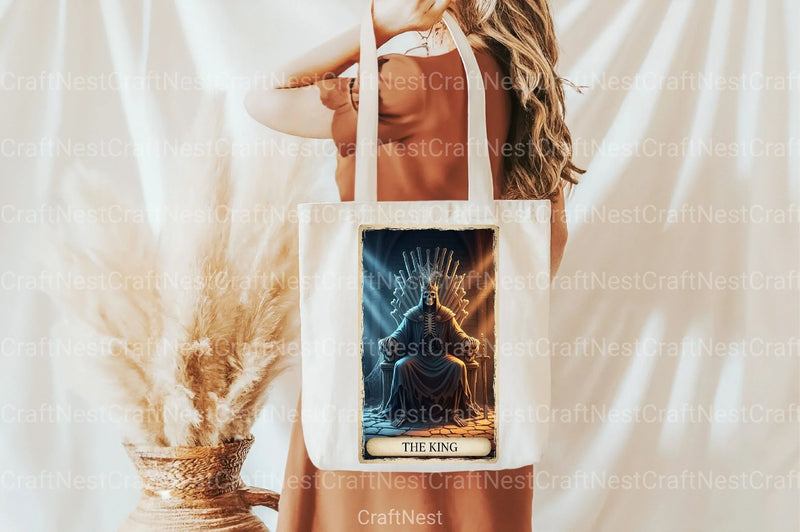 King Halloween Tarot Card Clipart Bundle - CraftNest - Digital Crafting and Art