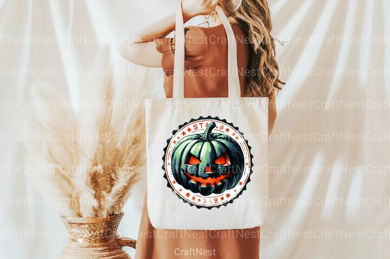 Halloween Stamp Clipart Bundle 9 - CraftNest - Digital Crafting and Art