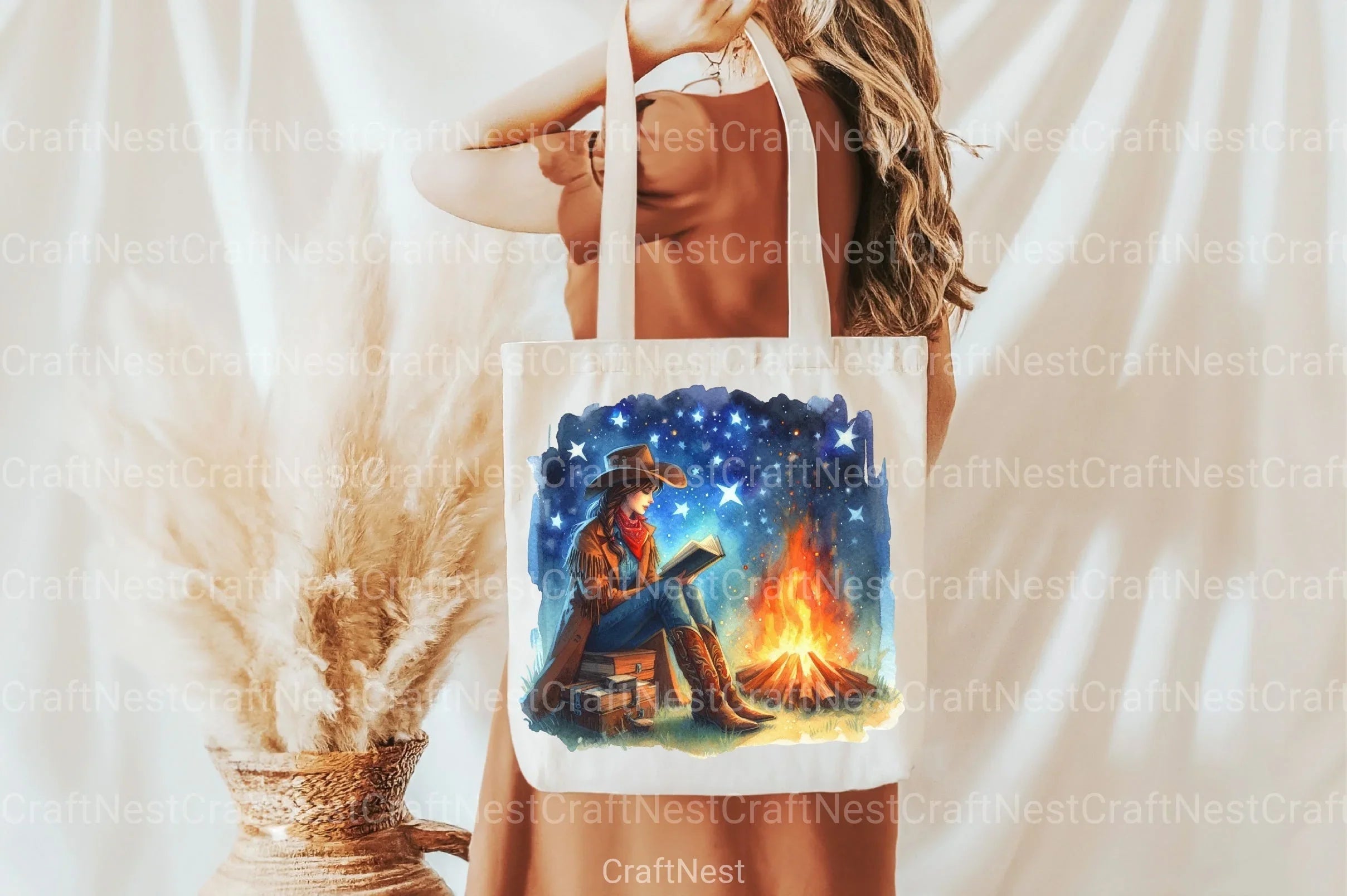 Western Cowgirl Book Clipart Bundle - CraftNest - Digital Crafting and Art