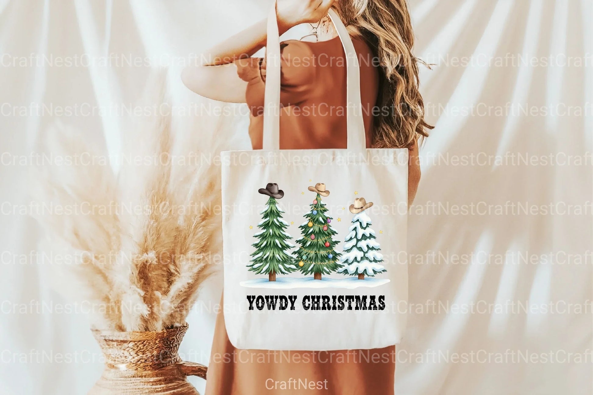 Western Christmas Country Clipart Bundle 4 - CraftNest - Digital Crafting and Art